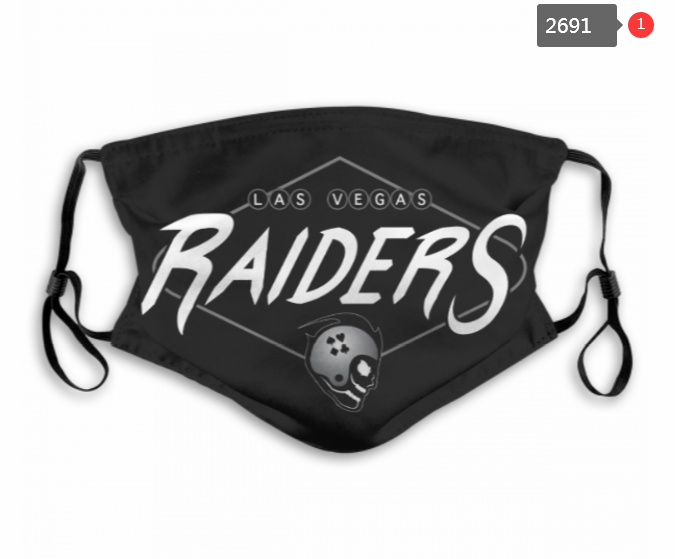 NFL Oakland Raiders #14 Dust mask with filter